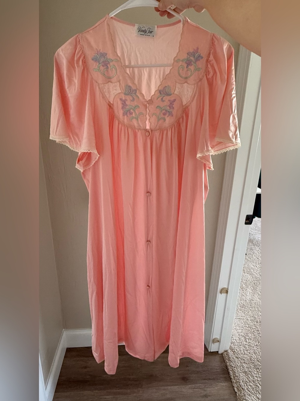 Vintage Vanity Fair nightgown size L